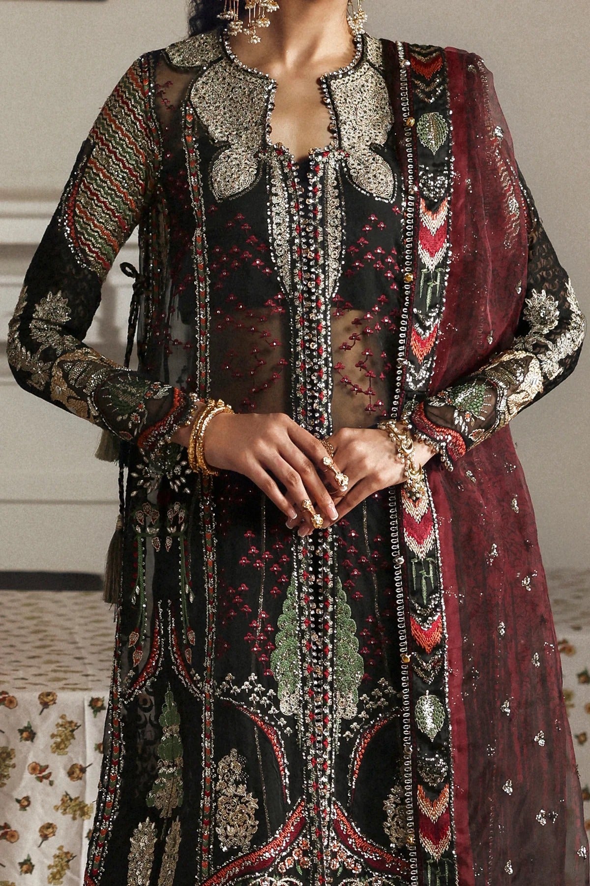 AFROZEH SHEHNAI Wedding Formals'25 Unstitched 3 Piece