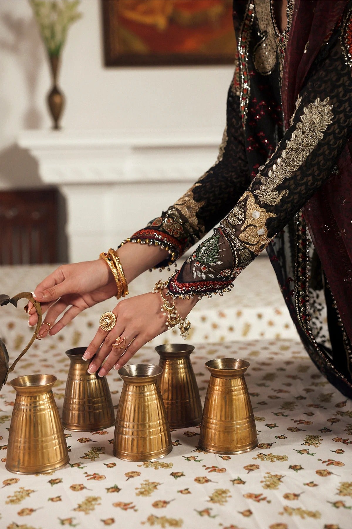 AFROZEH SHEHNAI Wedding Formals'25 Unstitched 3 Piece