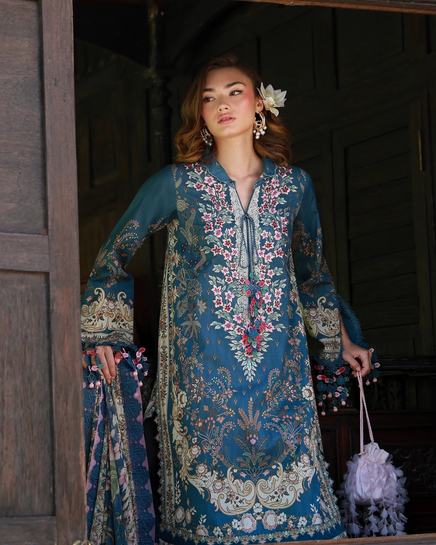 Jade Urbane Embroidered Lawn Unstitched 3pcs