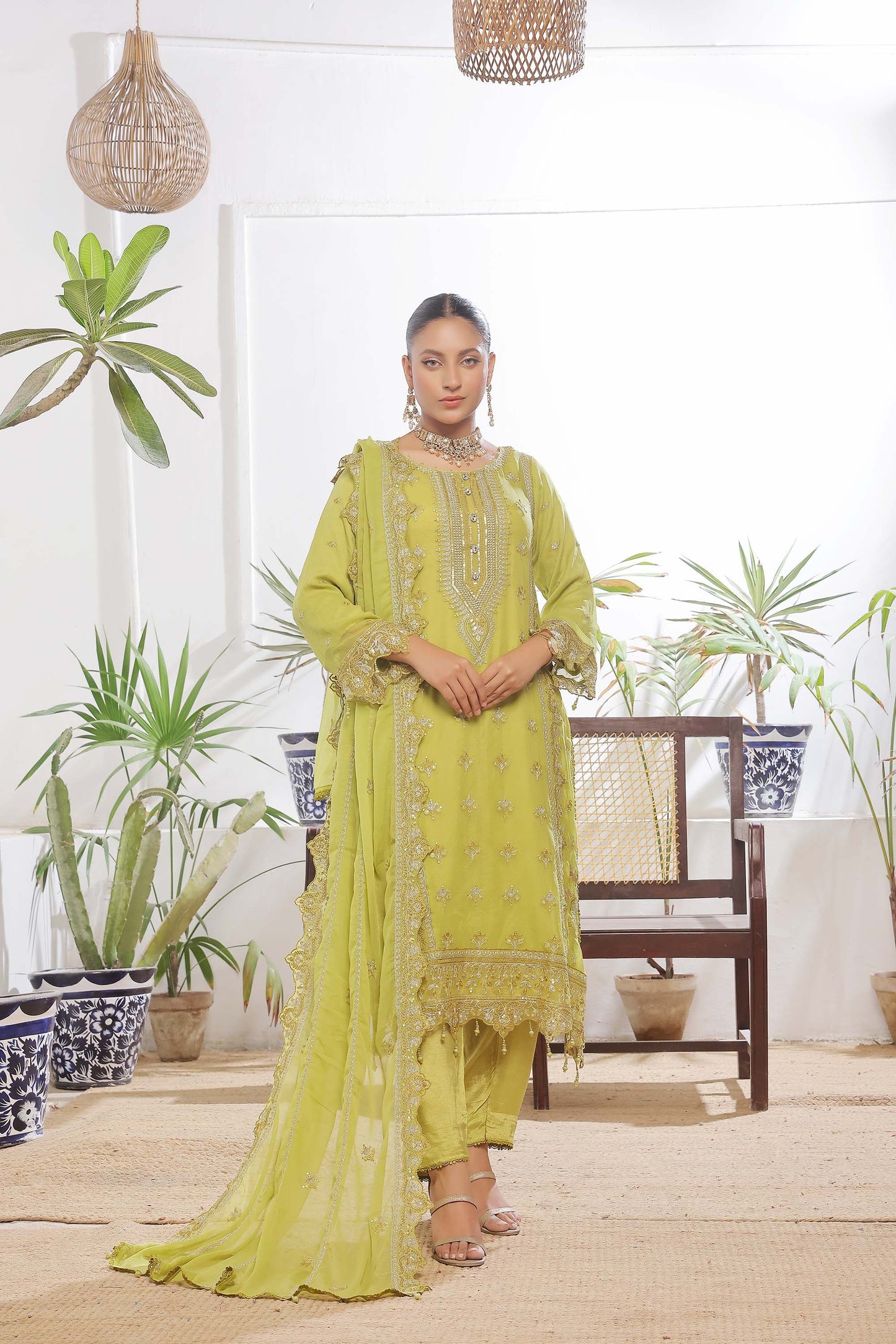 Guldasta By Bin khalid Luxury Chiffon Unstitched 3pcs