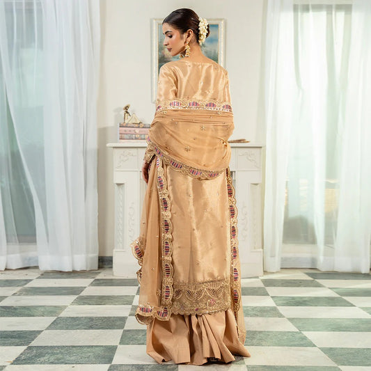 Mahroosh by Zebtan Embroidered Organza Unstitched 3Pcs