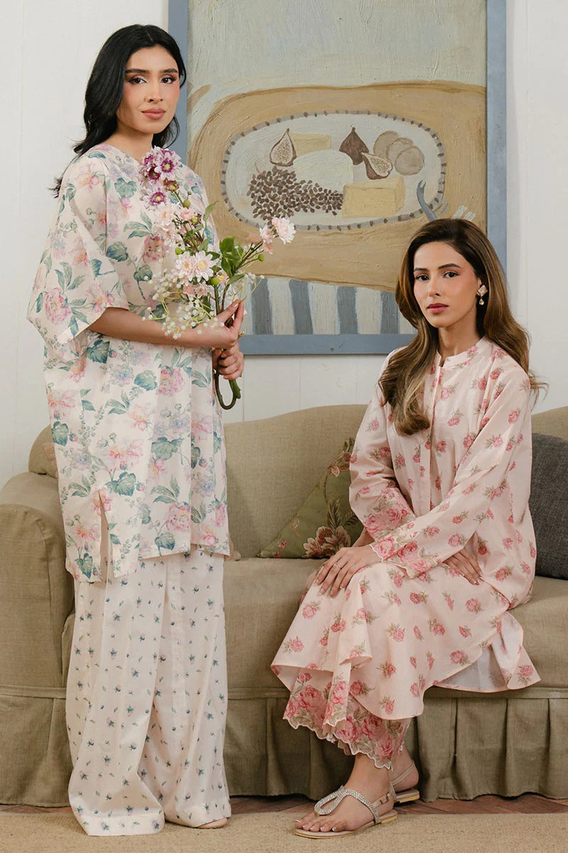 Cross Stitch Daily Digital Printed Lawn Collection'25 Unstitched 2pcs