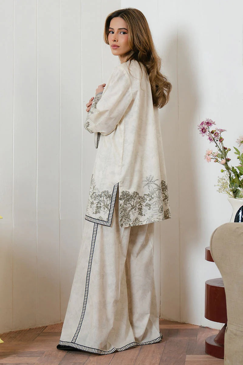 Cross Stitch Daily Digital Printed Lawn Collection'25 Unstitched 2pcs