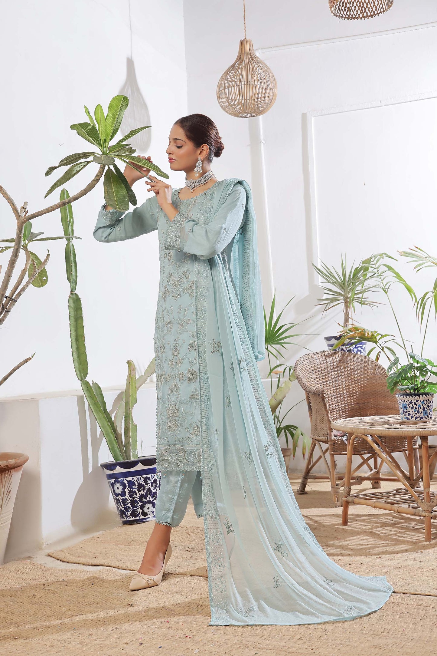 Guldasta By Bin khalid Luxury Chiffon Unstitched 3pcs