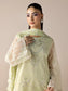 Aurapret By Zebtan Embroidered Organza Stitched 3 Piece