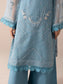 Aurapret By Zebtan Embroidered Organza Stitched 3 Piece
