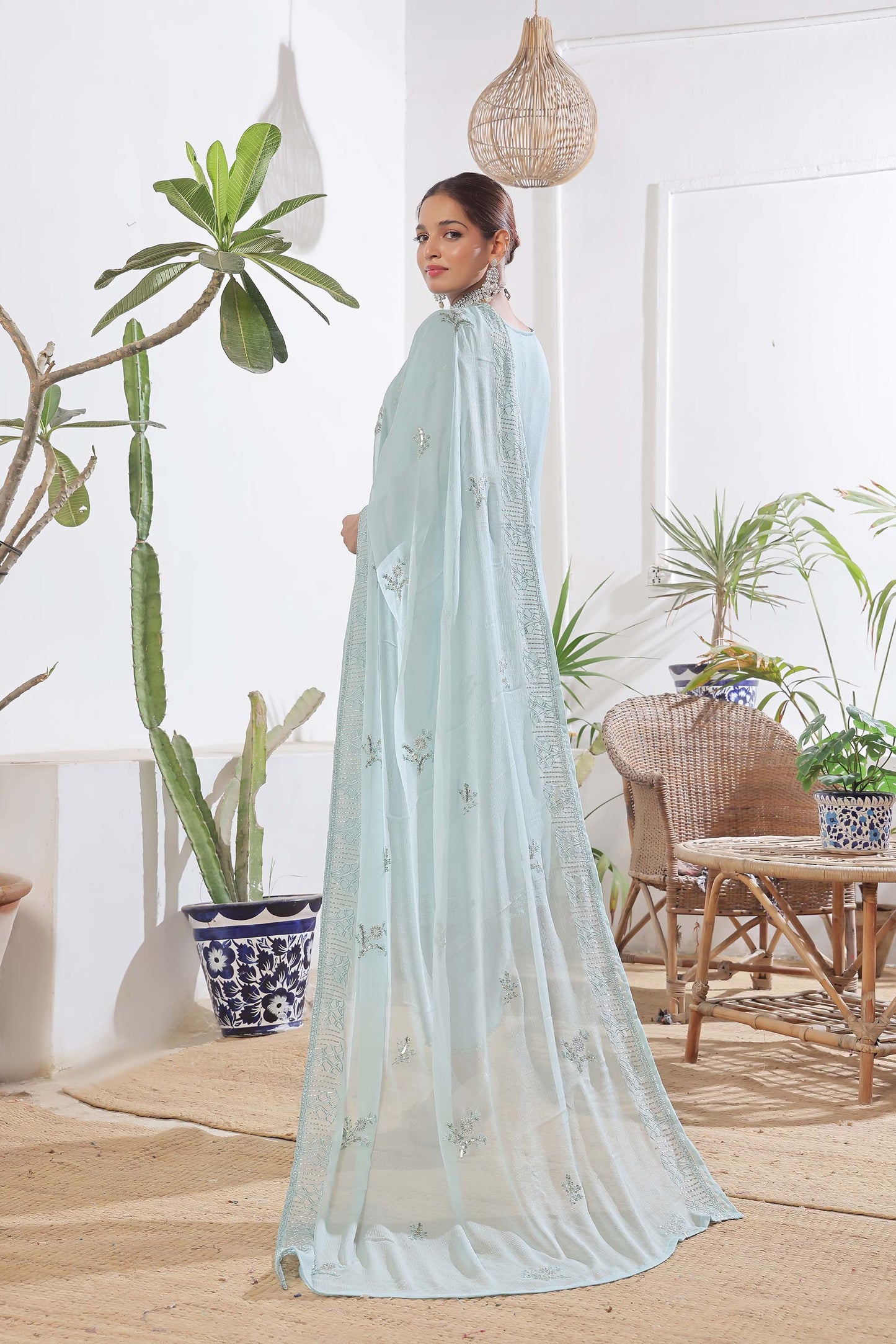 Guldasta By Bin khalid Luxury Chiffon Unstitched 3pcs