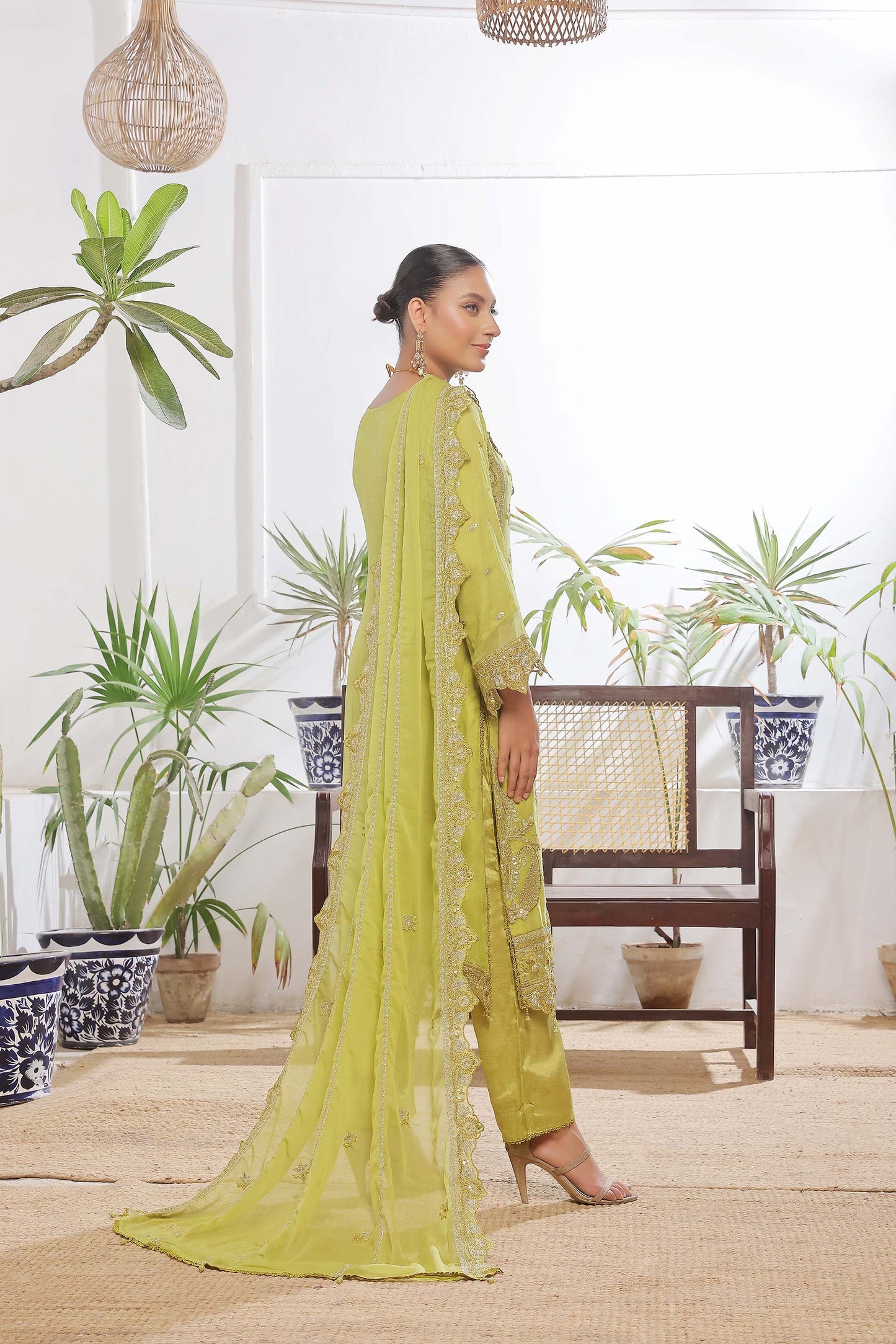 Guldasta By Bin khalid Luxury Chiffon Unstitched 3pcs