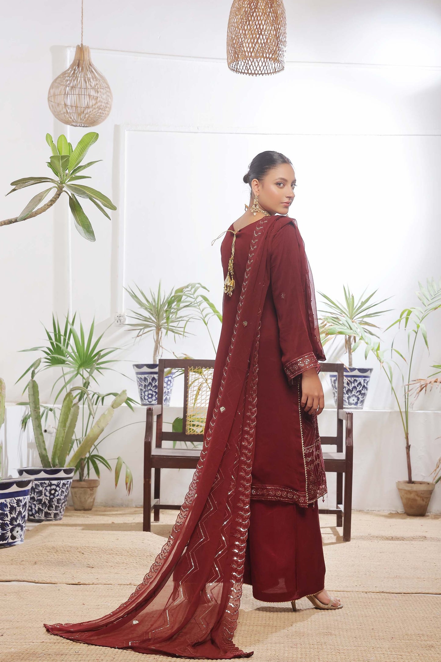 Guldasta By Bin khalid Luxury Chiffon Unstitched 3pcs