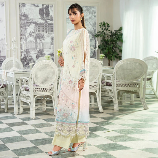 Mahroosh by Zebtan Embroidered Organza Unstitched 3Pcs