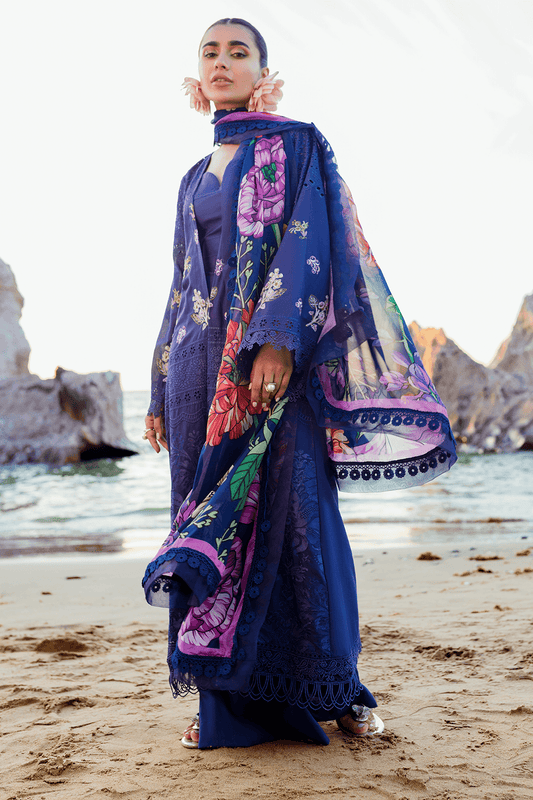 Khwaab By Sidra Fahad Luxury Embroidered 3pcs - Jotey