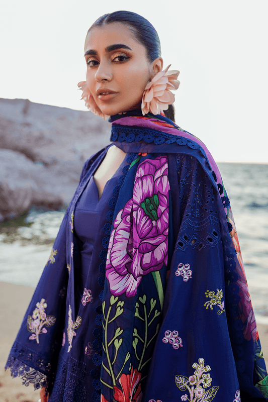 Khwaab By Sidra Fahad Luxury Embroidered 3pcs - Jotey