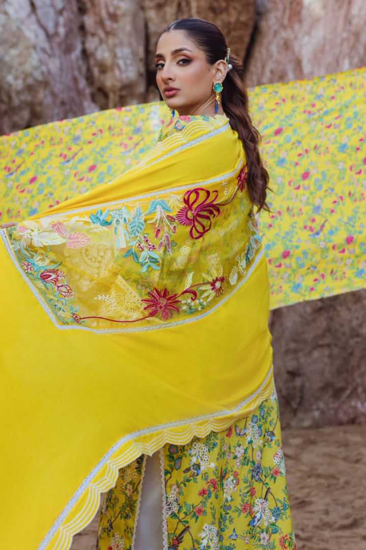 Khwaab By Sidra Fahad Luxury Embroidered 3pcs