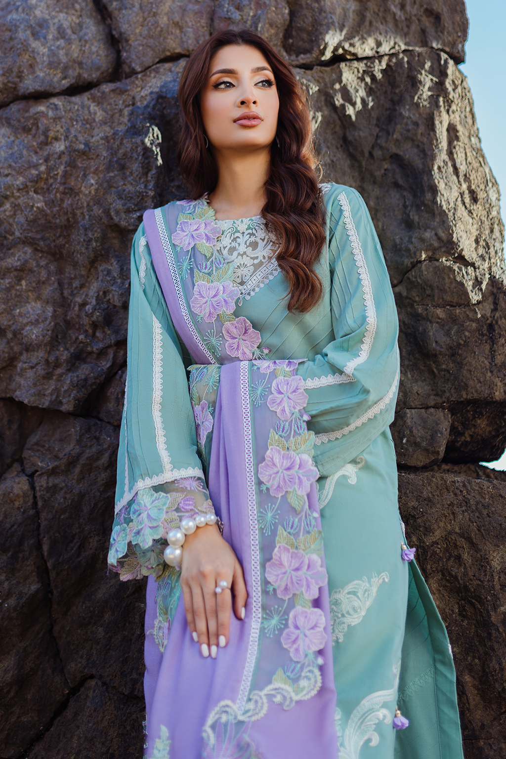 Khwaab By Sidra Fahad Luxury Embroidered 3pcs