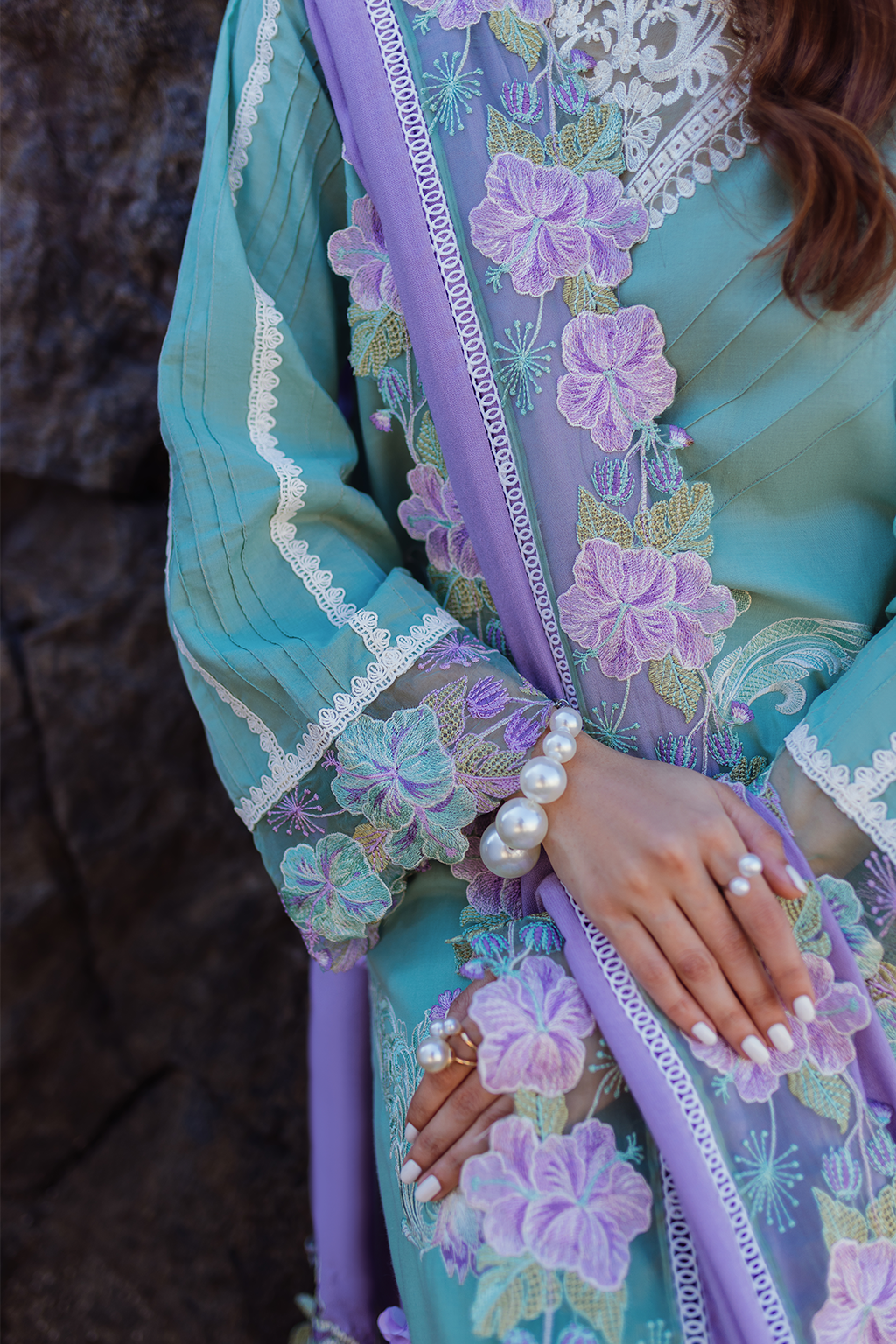 Khwaab By Sidra Fahad Luxury Embroidered 3pcs