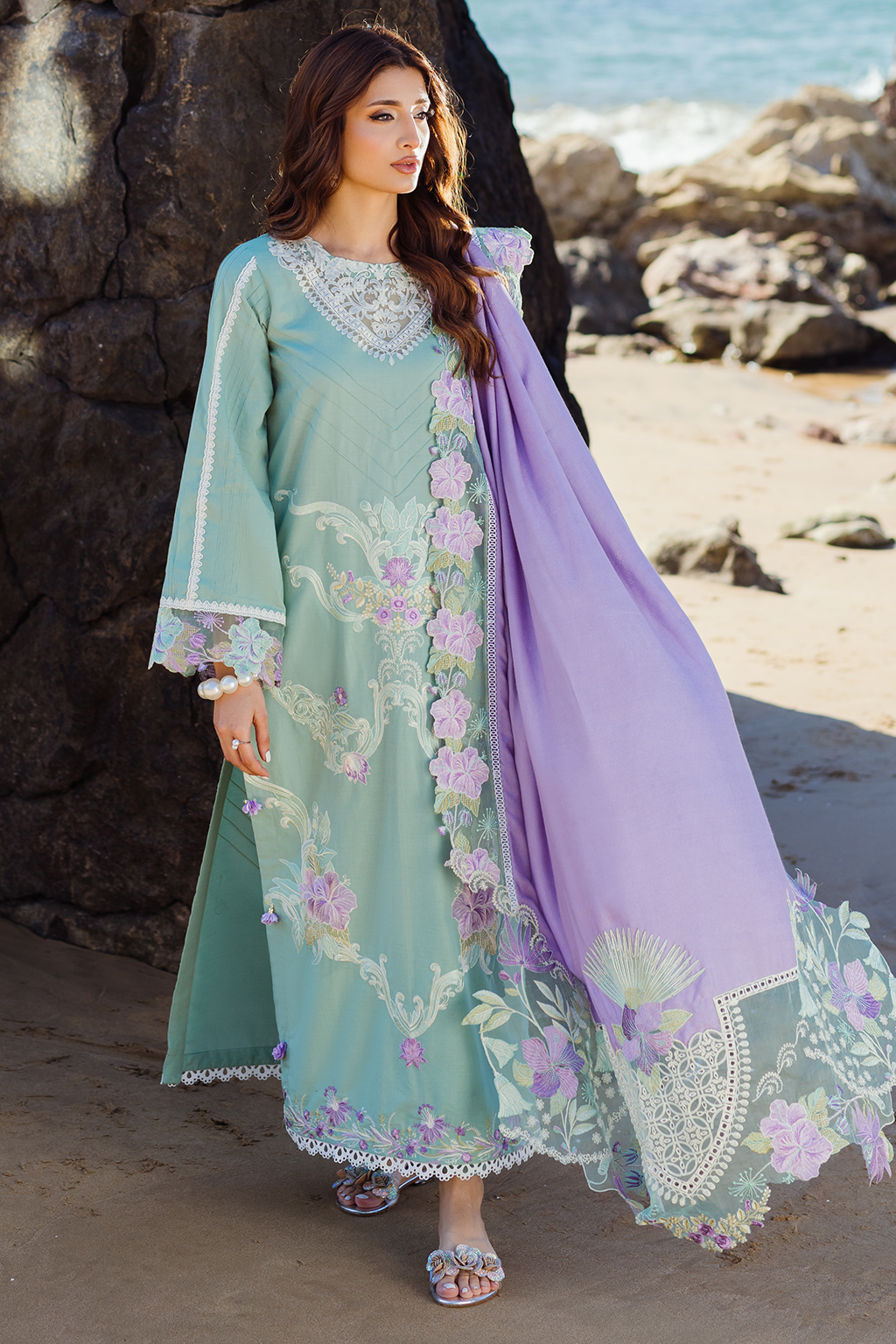 Khwaab By Sidra Fahad Luxury Embroidered 3pcs