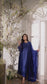 Azure Eid Drop 1 Ensembles Chiffon Unstitched 3Pcs
