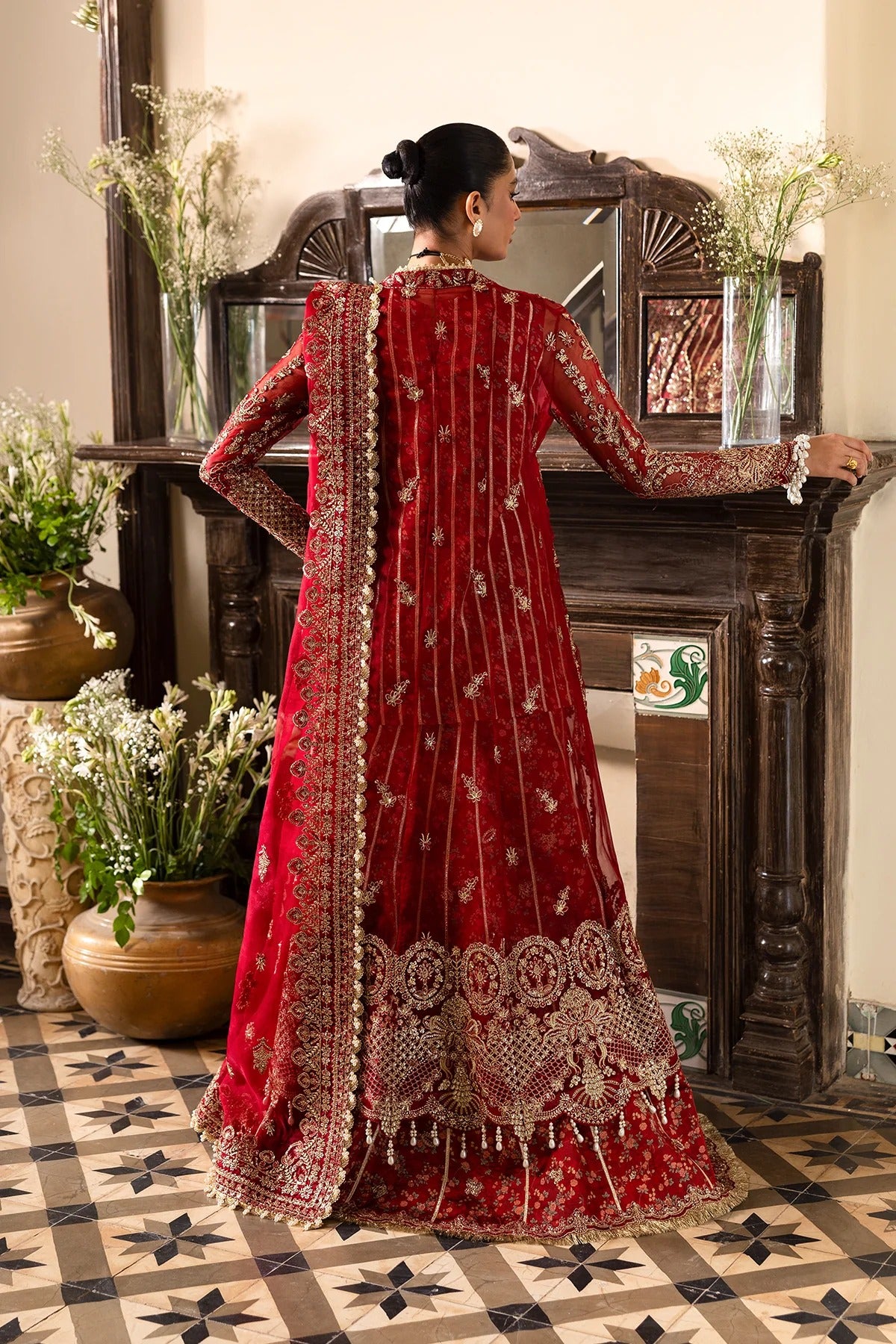 Afrozeh Dastangoi'25 Wedding Formals Unstitched 3 Piece