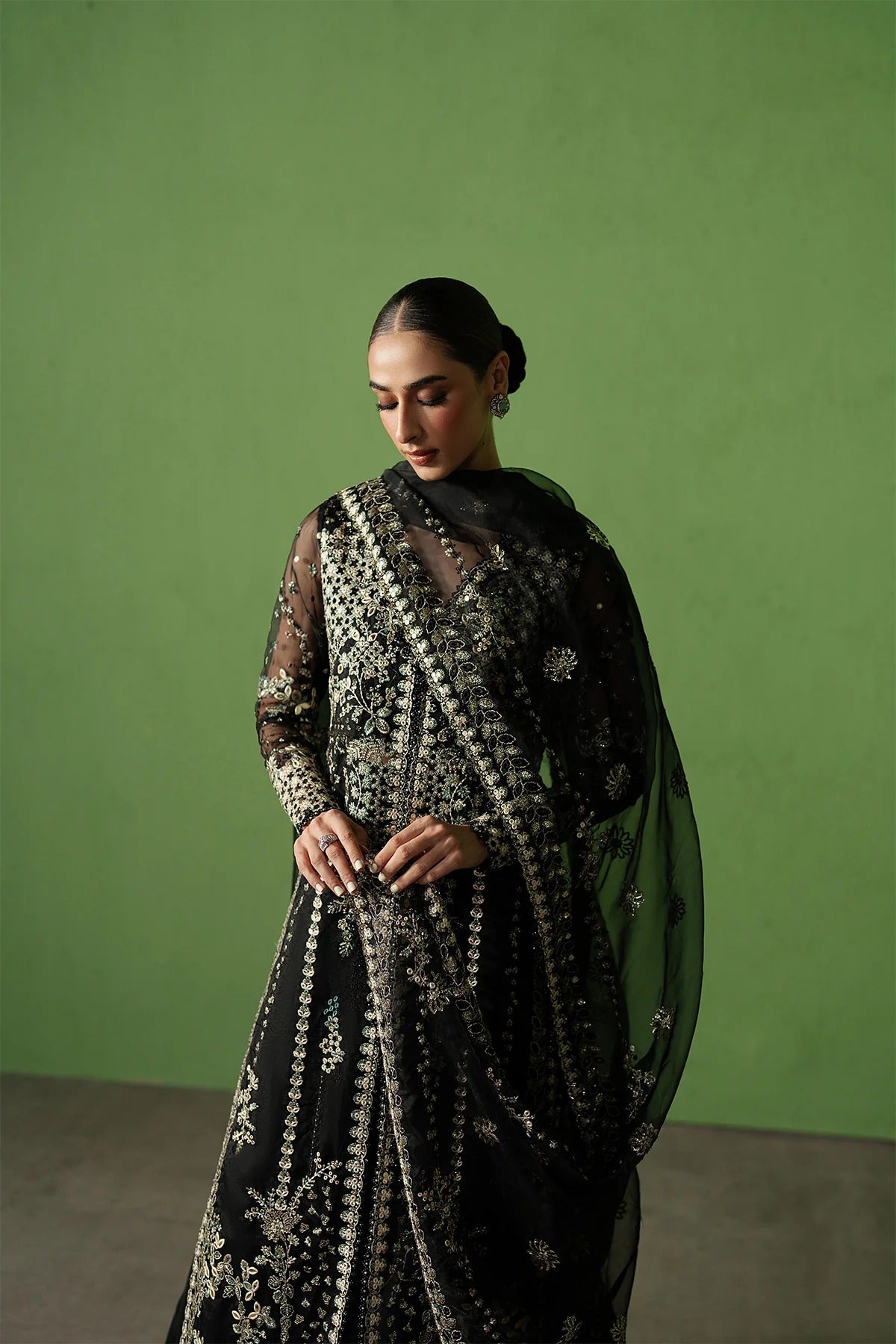 Pehli Nazar By Ayzel Luxury Embroidered EID Festive Unstitched 3 Piece