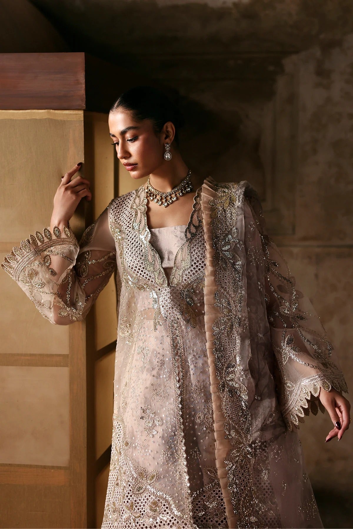 Kaashvi By Ayzel Luxury Embroidered Wedding Festive'25 Unstitched 3 Piece