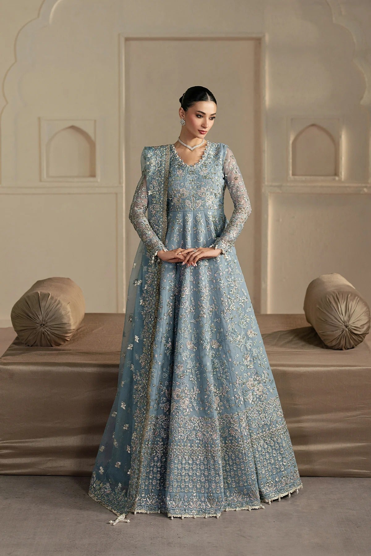 Pehli Nazar By Ayzel Luxury Embroidered EID Festive Unstitched 3 Piece