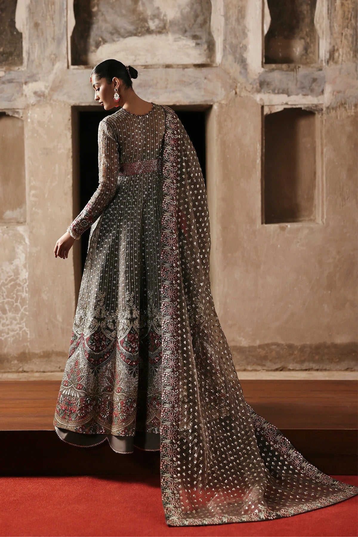 Kaashvi By Ayzel Luxury Embroidered Wedding Festive'25 Unstitched 3 Piece