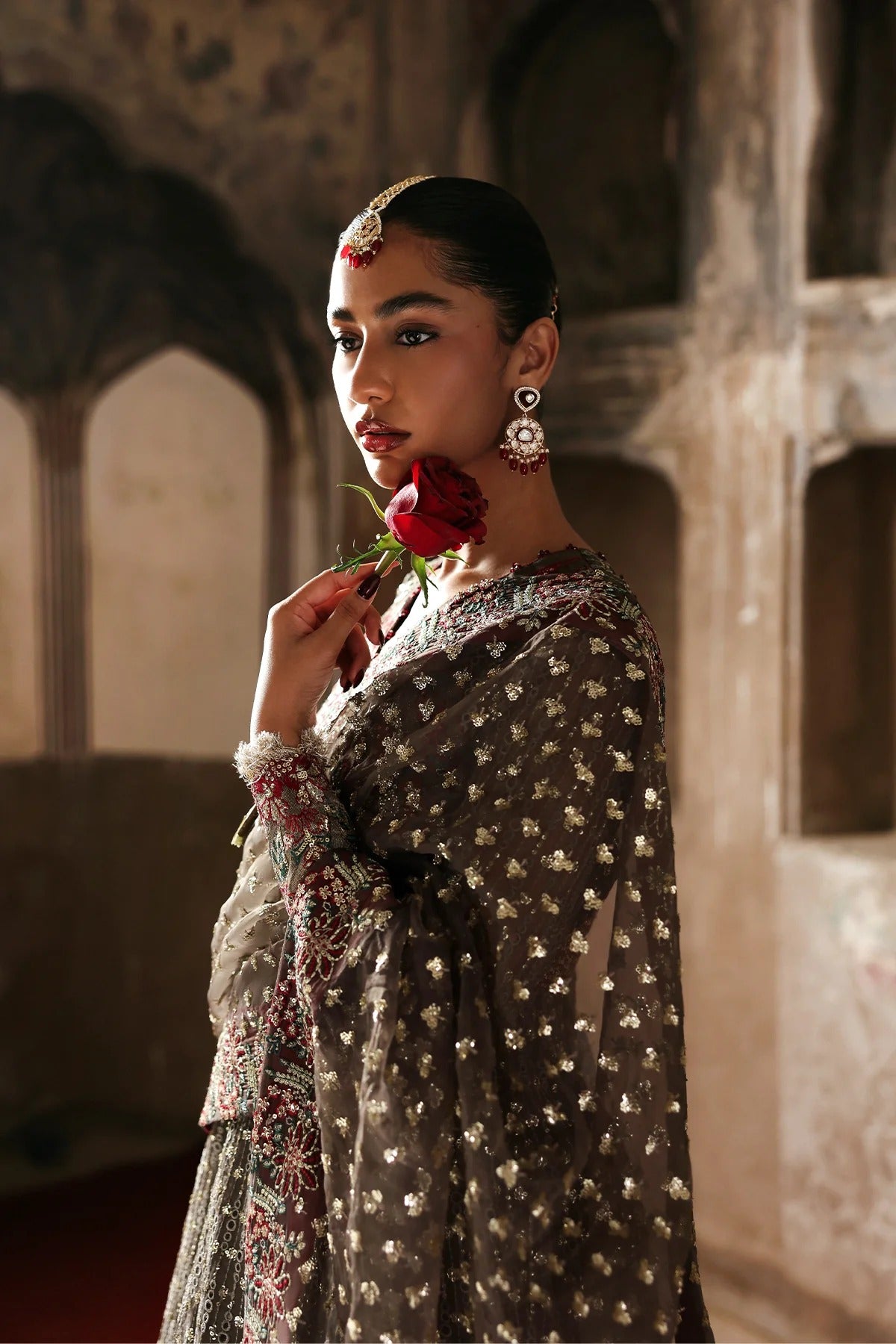 Kaashvi By Ayzel Luxury Embroidered Wedding Festive'25 Unstitched 3 Piece
