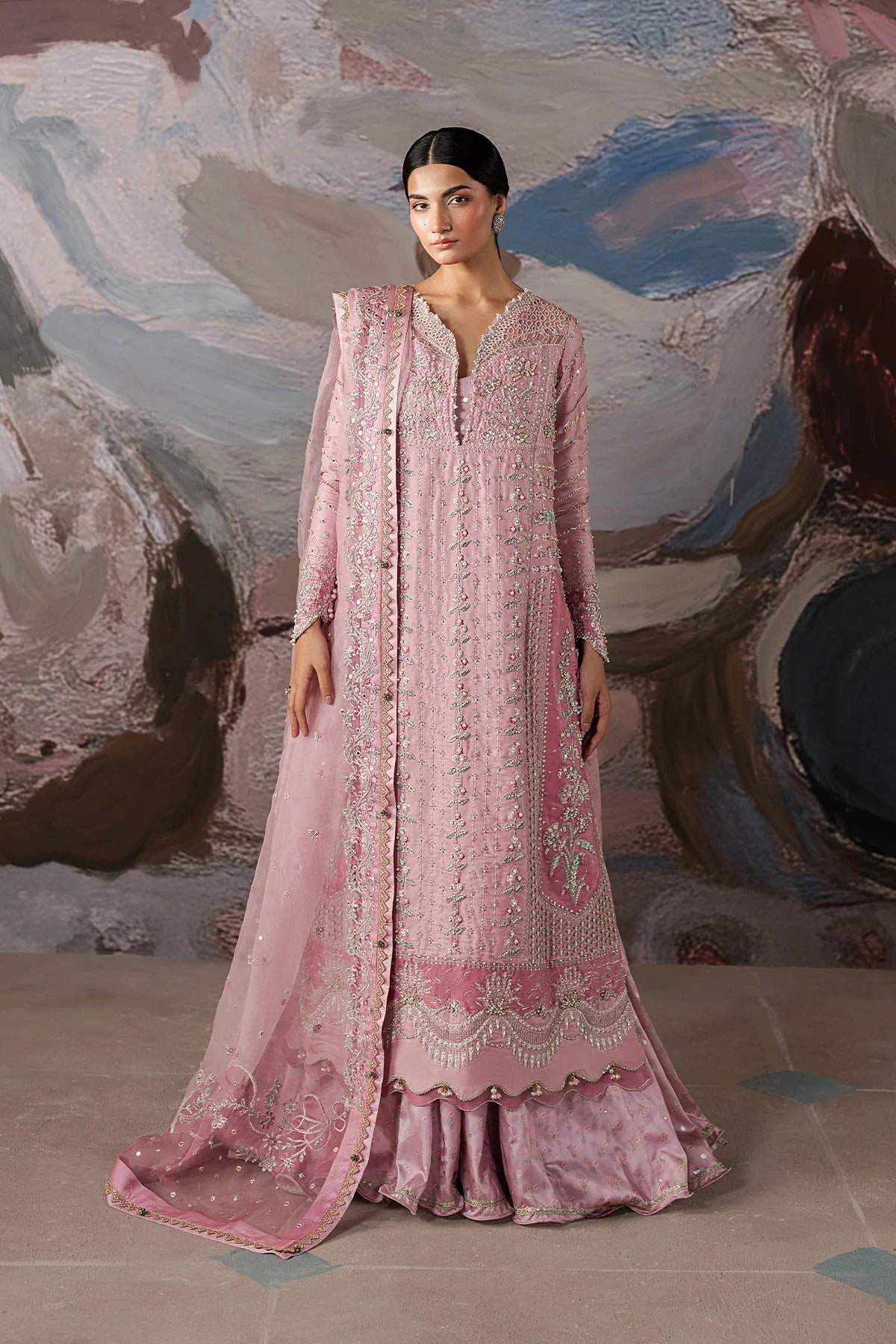 Solaris By Ayzel Embroidered Wedding Formals'25 Unstitched 3 Piece