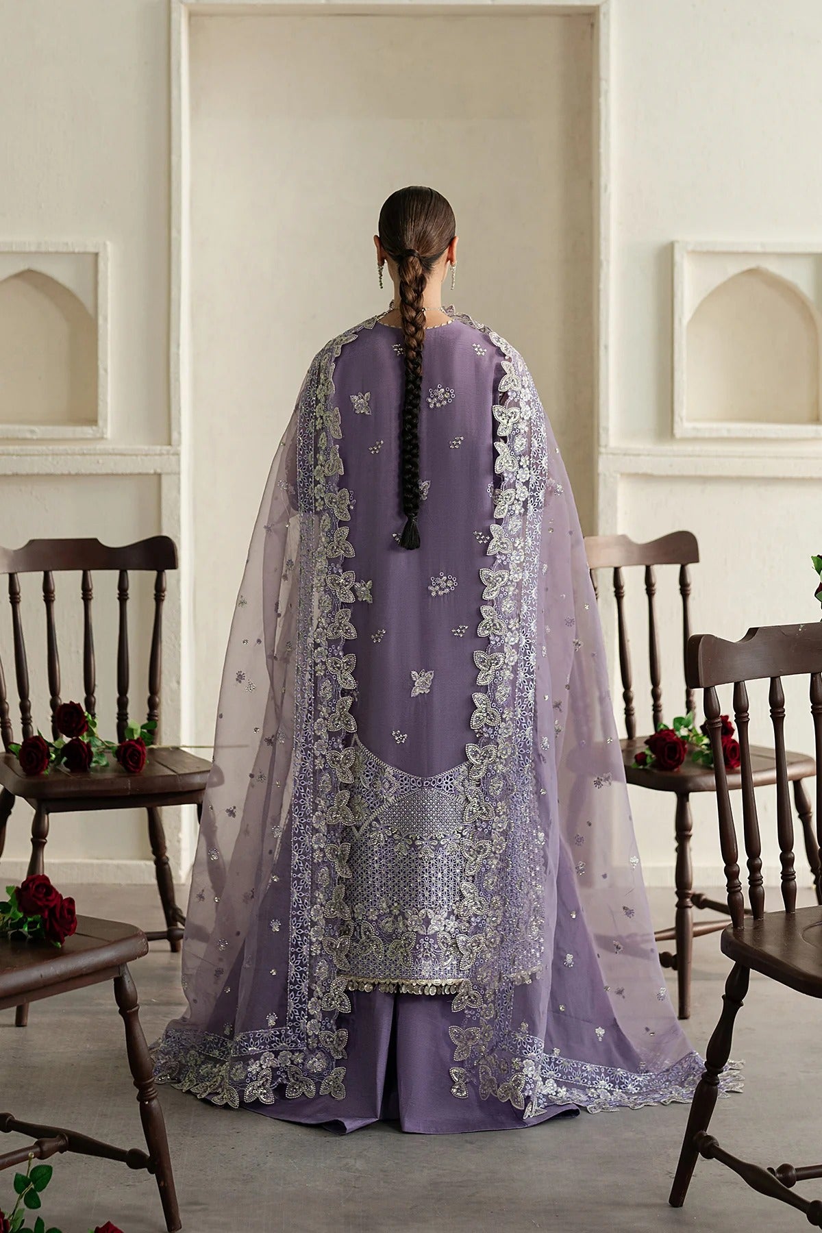 Pehli Nazar By Ayzel Luxury Embroidered EID Festive Unstitched 3 Piece