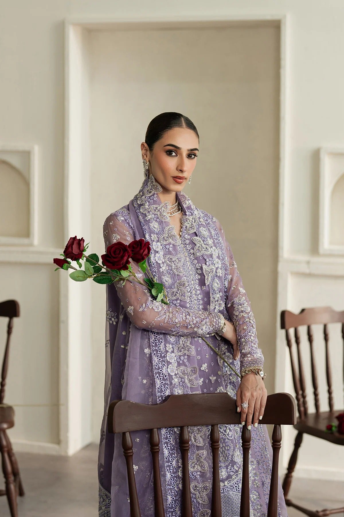 Pehli Nazar By Ayzel Luxury Embroidered EID Festive Unstitched 3 Piece