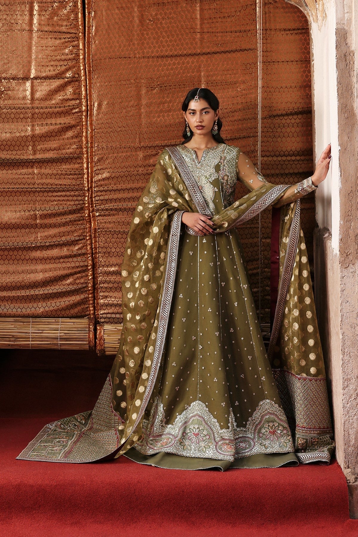 Kaashvi By Ayzel Luxury Embroidered Wedding Festive'25 Unstitched 3 Piece