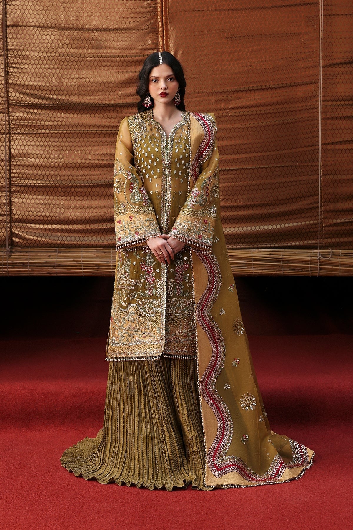 Kaashvi By Ayzel Luxury Embroidered Wedding Festive'25 Unstitched 3 Piece