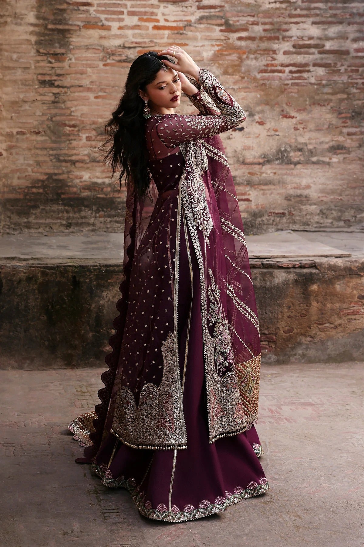 Kaashvi By Ayzel Luxury Embroidered Wedding Festive'25 Unstitched 3 Piece