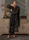 Iqraar  Embroidered Luxury Chiffon Unstitched 3pcs - Jotey
