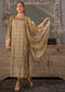 Iqraar  Embroidered Luxury Chiffon Unstitched 3pcs - Jotey