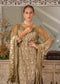 Iqraar  Embroidered Luxury Chiffon Unstitched 3pcs - Jotey