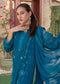Iqraar  Embroidered Luxury Chiffon Unstitched 3pcs - Jotey