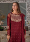 Iqraar  Embroidered Luxury Chiffon Unstitched 3pcs - Jotey