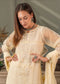 Iqraar  Embroidered Luxury Chiffon Unstitched 3pcs - Jotey