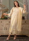 Iqraar  Embroidered Luxury Chiffon Unstitched 3pcs - Jotey