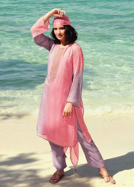 Varsha Naavya Unstitched 3pcs - Jotey